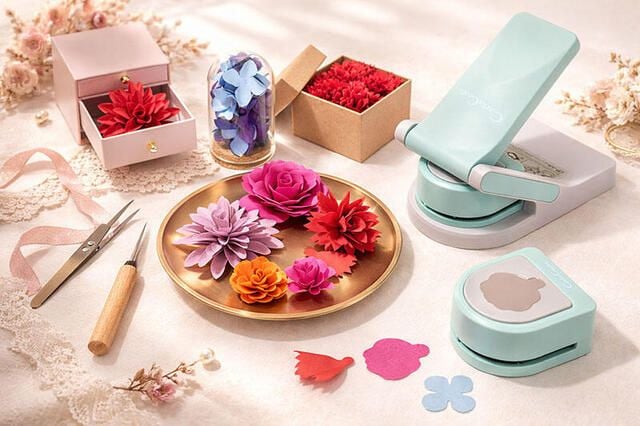 【新製品】3Dフラワーが作れる「クラフトパンチ」が新登場