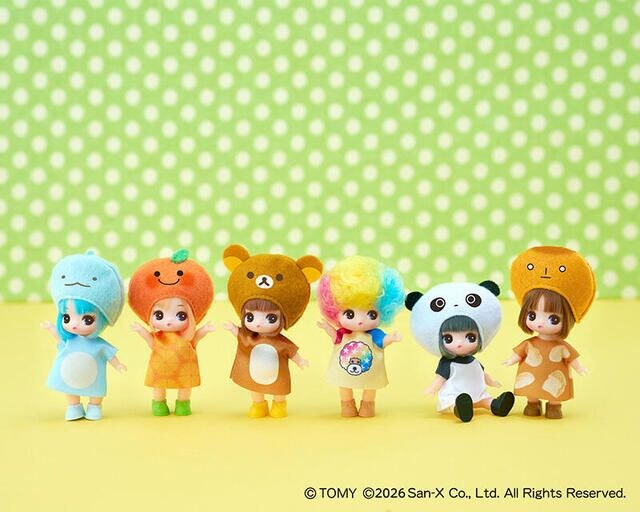 【新製品】「ぷちリカちゃん　サンエックスユニバースコレクション」発売