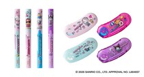 【新製品】サンリオキャラデザインの限定携帯はさみ＆テープのり