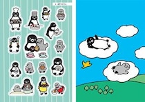 【新刊】25年間ありがとう！Suicaのペンギンのシール＆ポストカードブック全4冊発売