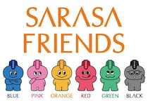 【ニュース】サラサクリップ公式キャラクター「SARASA FRIENDS」誕生