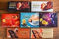 ロッテ「プレミアムガーナ」7種類を食べ比べ。秋冬限定コレクション＆3年ぶりの板チョコレートも！