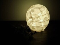 材料はすべて100均「和風ランプシェード」の作り方。寝室やリビングのインテリアにも最適！