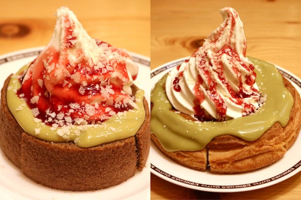 コメダ新作はエリア限定！「ピスタチオ」のシロノワール＆クロネージュを食べ比べ