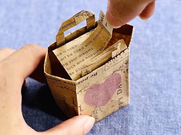 封筒で作るミニバッグがお礼やお裾分けに大活躍！作り方とサプライズ方法も紹介