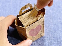 封筒で作るミニバッグがお礼やお裾分けに大活躍！作り方とサプライズ方法も紹介