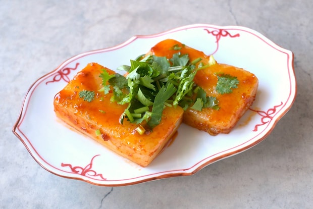 タイの屋台風「エスニックもち」レシピ。余りがちなナンプラーと切り餅で!