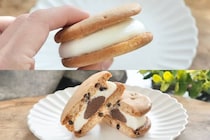 ローソンの新感覚「しっとりビスケットサンド」2種を食べ比べ！ワンハンドで食べやすい秘密とは