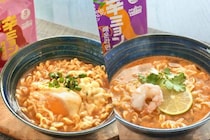 日清食品の新ブランド “辛ミョン” 誕生。「韓国風旨辛ラーメン」＆「トムヤムクンラーメン」を食べ比べ