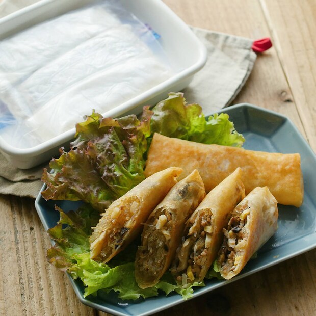 【作り置き冷凍】お弁当に便利！手づくり冷凍春巻き