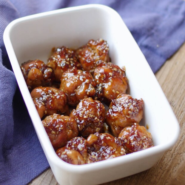 【作り置き】カリッと揚げ焼き！豚こまボールの油淋鶏(ユーリンチー)風