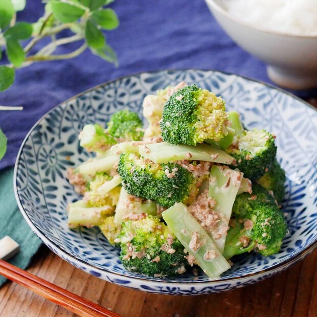 ブロッコリーのおかかマヨサラダ