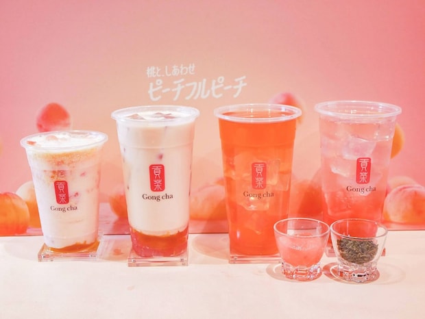 ゴンチャの夏がやってきた！新作「ピーチフルピーチ」4種類を最速レポート