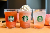 スタバの今年の桃は3種類！フラペチーノ®＆ソーダ＆ピーチ ティーを飲み比べ