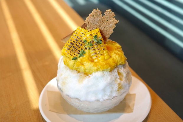 もろ活するならここ！高輪で味わう夏限定の「とうもろこしかき氷」が新感覚