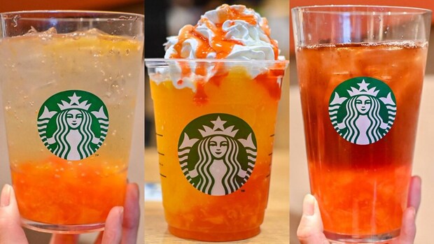 スタバ新作「オレンジ×マンゴー」3種を飲み比べ！真夏にぴったりなフレッシュさ