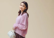 春は桜ピンクが気分♡ブラウン合わせでこなれる甘通勤コーデ【毎日コーデ】