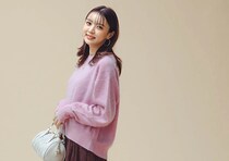 春は桜ピンクが気分♡ブラウン合わせでこなれる甘通勤コーデ【毎日コーデ】