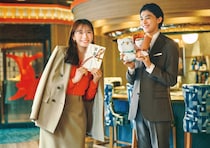 きちんと感も華やかさも！ベージュセットアップの懇親会コーデ【毎日コーデ】