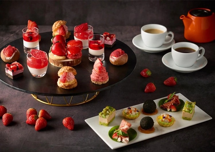 【いちご×シャンパンで春を満喫】スカルペッタ東京の贅沢アフタヌーンティーが大人女子に刺さる♡