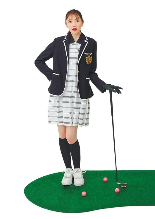 宮田聡子　ゴルフウェア