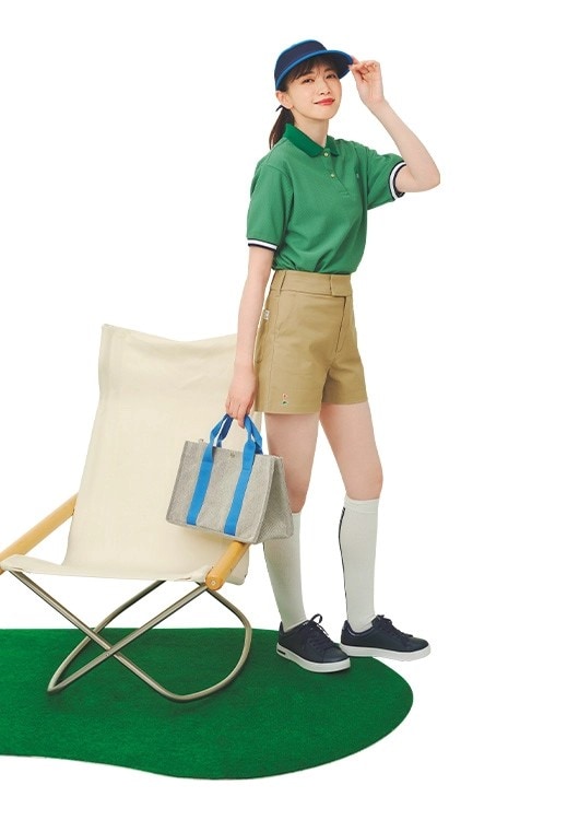 宮田聡子　ゴルフウェア