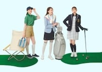 格式高いゴルフ場にはきちんと感あるゴルフウェアで◎最旬シャレ見えトラッドウェア
