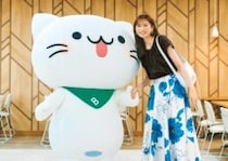 茶×青でトレンド感たっぷり♡甘派も大満足の大人上品通勤コーデ【毎日コーデ】
