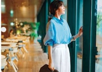 光沢感＆落ち感で魅せる♡シンプル美人な大人の洗練休日コーデ【毎日コーデ】