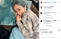 安達祐実の大胆イメチェンに反響　ブルーのグラデヘアに「すごく地球を感じます」と壮大な感想も