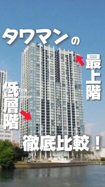 「え？って声が止まらん」　高級タワマンの「低層階」と「最上階」を比較して分かった“歴然とした差”