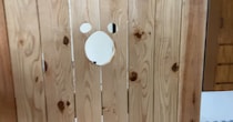 「これがやりたくて」　木の板に開いた“3つの穴”→何かと思ったら……「最高です」　まさかの使い道が120万表示