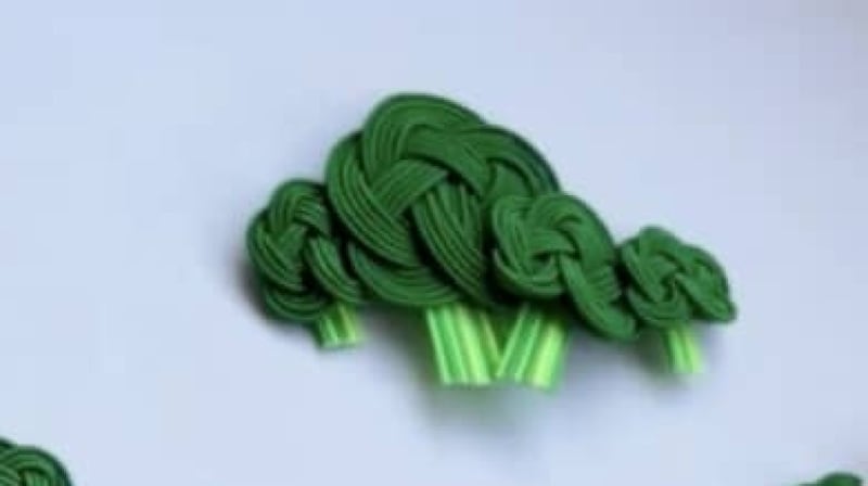 水引作家が作ったブロッコリー→「別のものに見える」　言われた通りに作ってみたら……“まさかの完成品”に「なにこれかわいすぎ」