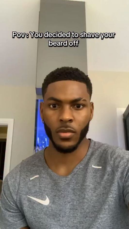 立派なヒゲのある男性→剃ることを決断したら……　「最高の決断」「生まれ変わったみたい」予想を超える姿に称賛【海外】