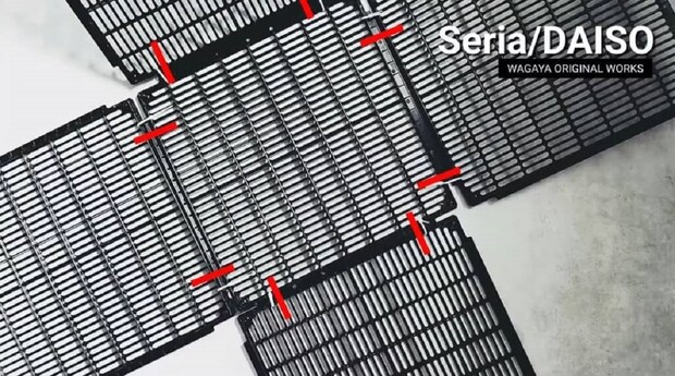 セリアの棚板6枚を、結束バンドでつなげるだけで→「便利」「かわいい！」暮らしに役立つ驚きの完成品に反響