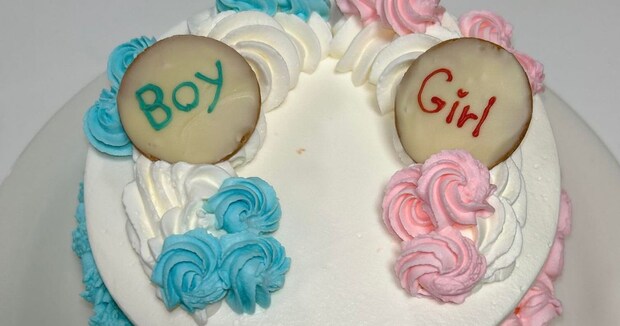 妊娠中のママ、ジェンダーリビールケーキを切ったら…… まさかの中身に友人爆笑「これは笑うってw」「ずるいです」