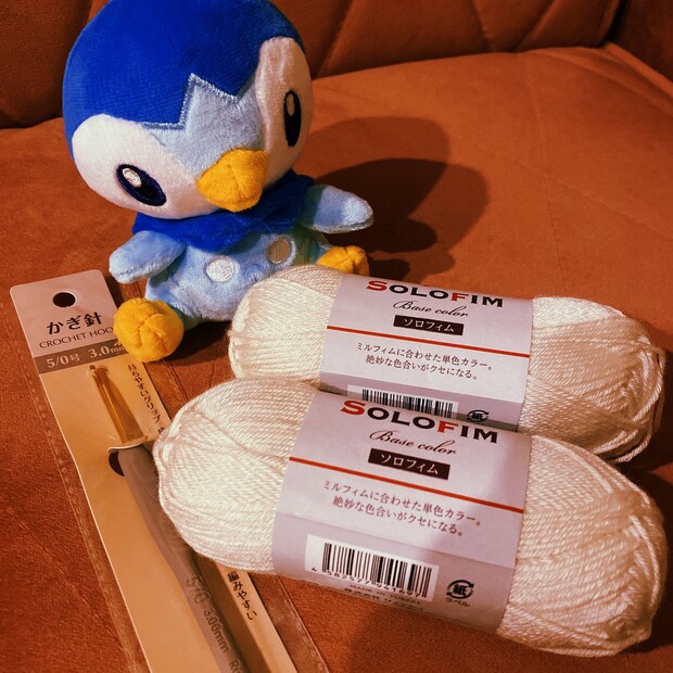 5時間かかったほぼ初めての編み物→ポケモンのぬいにかぶせると…… 「ピッタリフィット」「かわいいです!」完璧すぎる仕上がりで15万表示