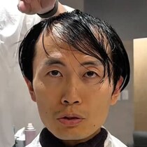 保育園面接のため、パパが慌てて美容室へ行ったら……　まさかの仕上がりに「プロってやっぱすごい」「まるで別人」と219万再生