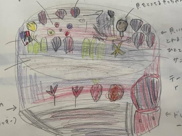 6歳甥から、「作って」と渡された“ケーキの絵”→叔母は悩むも……　「これはすごい」意地で仕上げた“再現品”に「天才すぎません？」