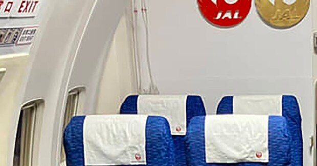 なんてことない飛行機内の写真かと思ったら……「え…、えっ!?」 まさかの事実が1370万表示 「嘘やろ」「とんでもない」