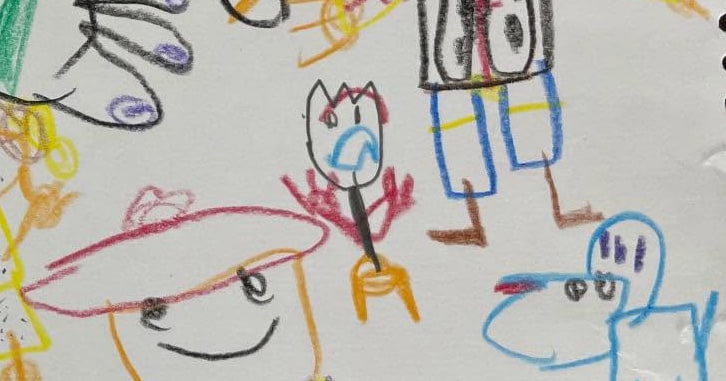 4歳息子が、「トイ・ストーリー」を何も見ずに描いたら…… 「ちょっと待ってステキすぎ」衝撃の完成品に「才能に溢れてる」