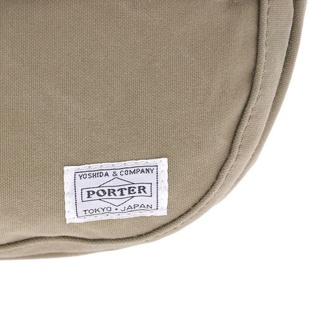 「流石、吉田カバンです」　PORTER（ポーター）の“キャンバス生地ショルダーバッグ”が大好評！　「財布、携帯等コンパクトに収納出来て大満足！」「ビニール製のジッパー付きポケットも使いやすい」