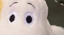 ムーミンのぬいぐるみを撮ろうと思ったら……　思わぬ悲劇に「かわいすぎるw」「こういうキャラいそう」【海外】