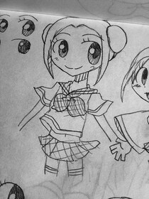 小3のときに描いたかわいらしい絵→14年後……　「なんでこうなった」“紆余曲折”を経て、激変した作品が340万表示「神進歩やん」