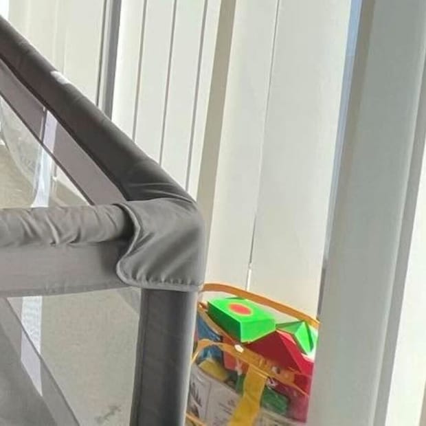 ベビーサークルを買ったママ→リビングに設置したら…… まさかの光景に「死ぬほど笑った」「逆に良いのでは?」