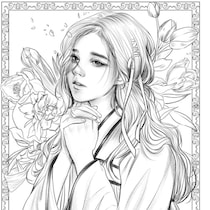 【画像】完成した塗り絵