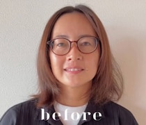 【画像】完成した髪型