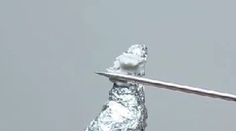 アルミホイルをさくさく丸めるだけで…… 衝撃的な作品完成で135万再生「え」「何が起きてるの?」【海外】