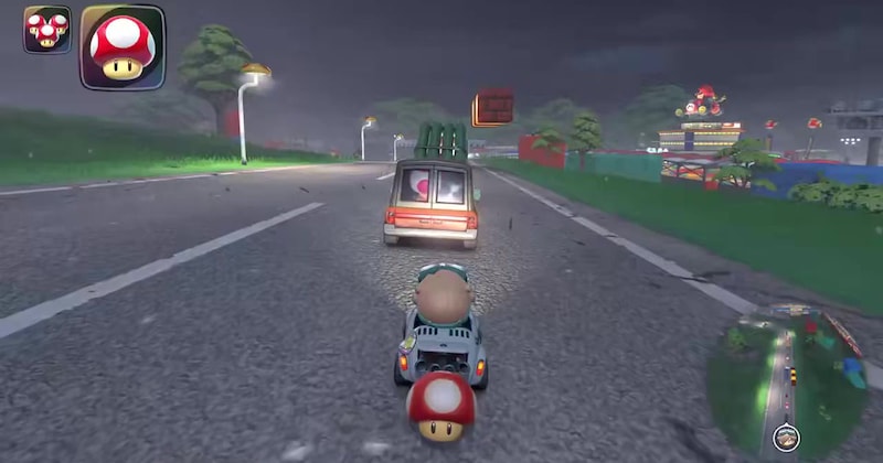 マリオカートで“まさかの大渋滞”→先頭を見に行くと……　予想外の光景に「何これ」「こんなことあるんだ笑」と580万表示