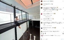 なんちゅう広さだ　滝沢眞規子、大きすぎる自宅の写真に反響「どこの体育館かと」
